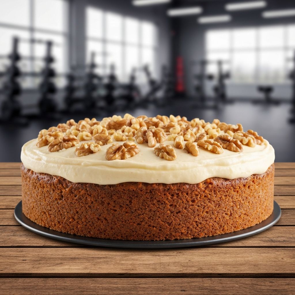 Bolo de Cenoura Proteico