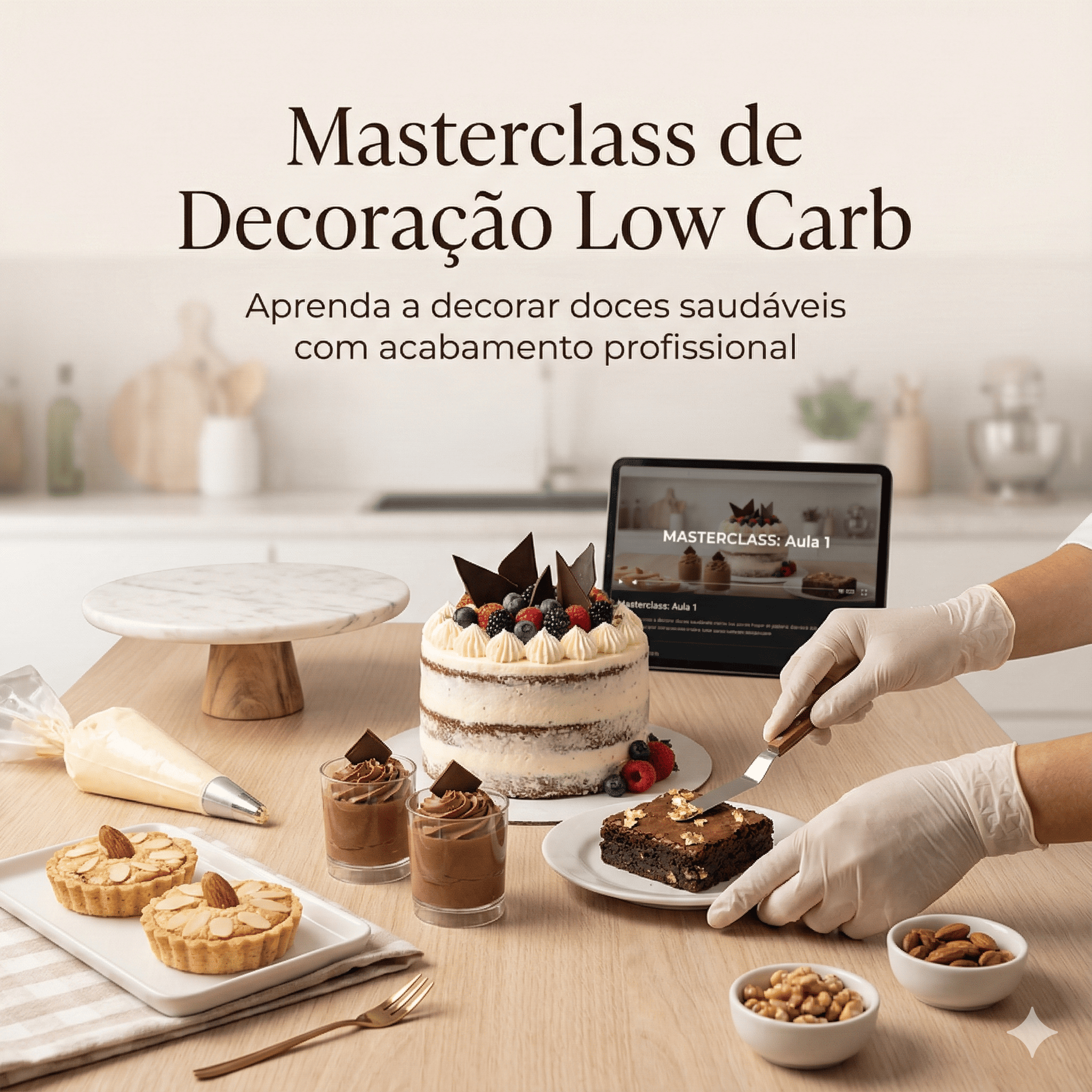 Bônus 3: Masterclass de Decoração Low Carb