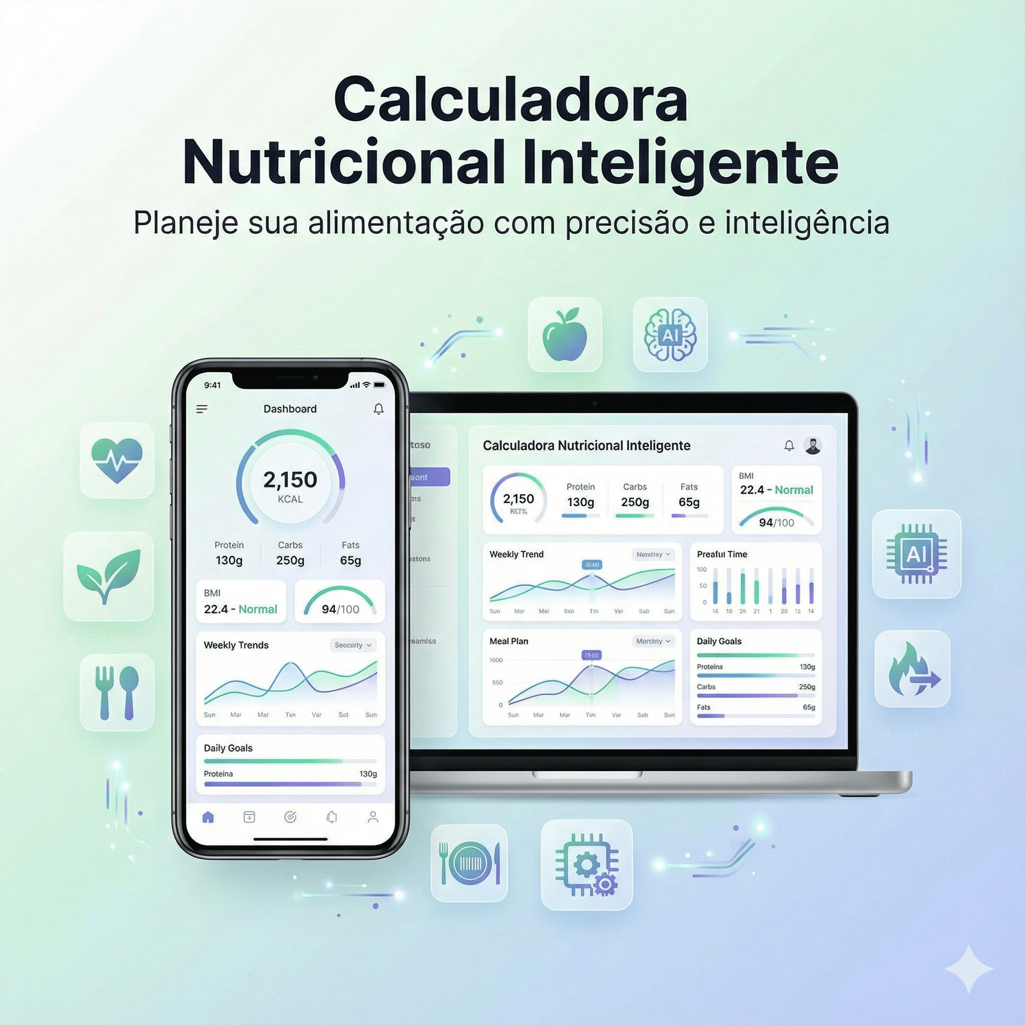 Bônus 2: Calculadora Nutricional Inteligente